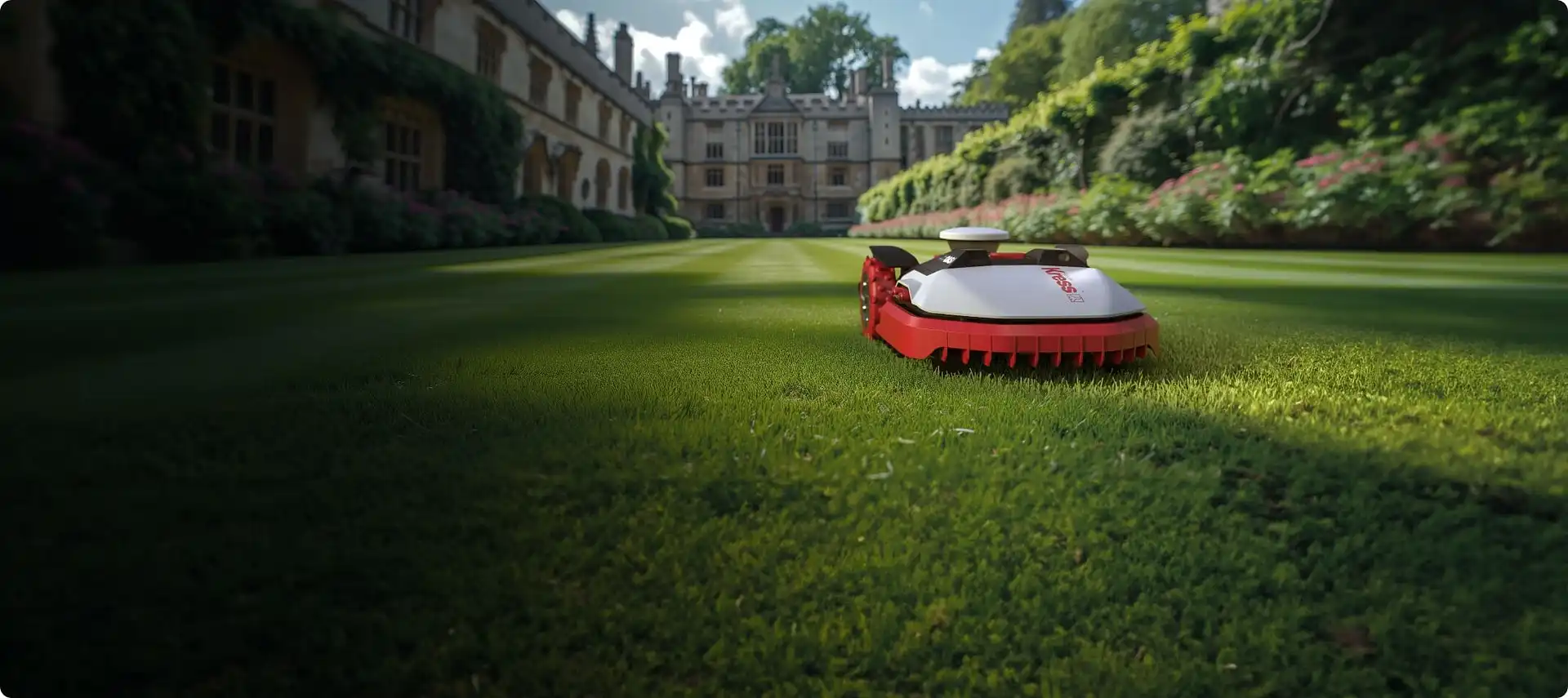 Robotic mowing for hotels and resorts